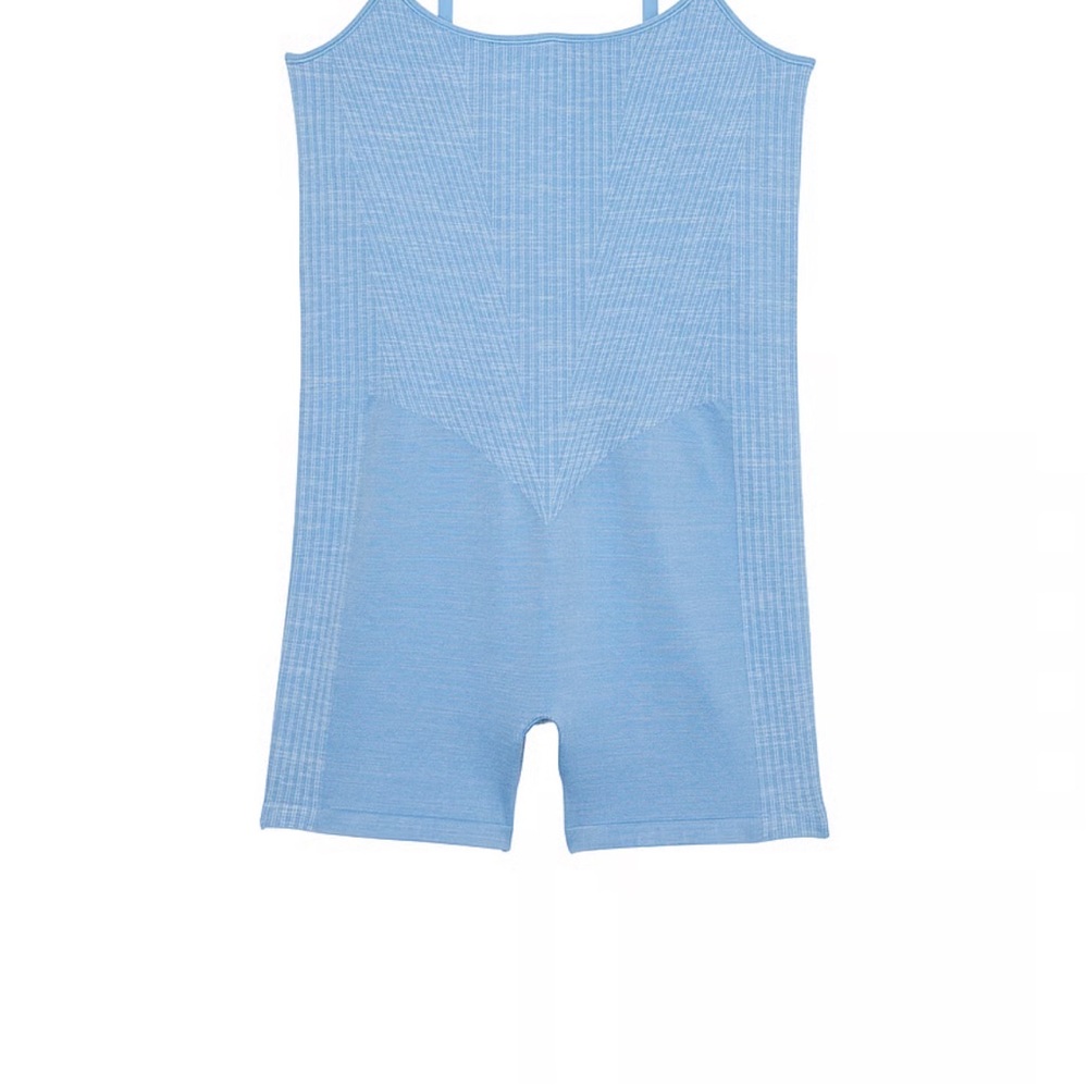 Sky Blue Sleeveless Playsuit